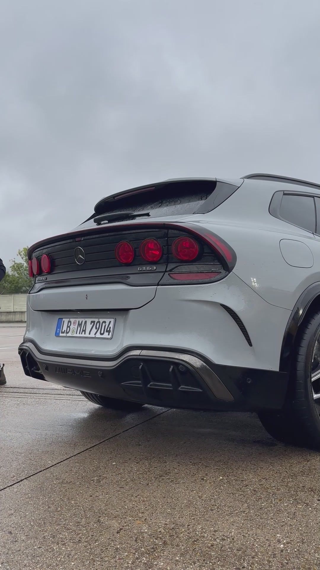 Tak brzmi "V8" w elektrycznym Mercedesie-AMG GT SUV