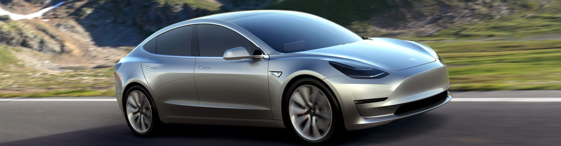 Tesla Model 3 samochód po który ustawiają się kolejki