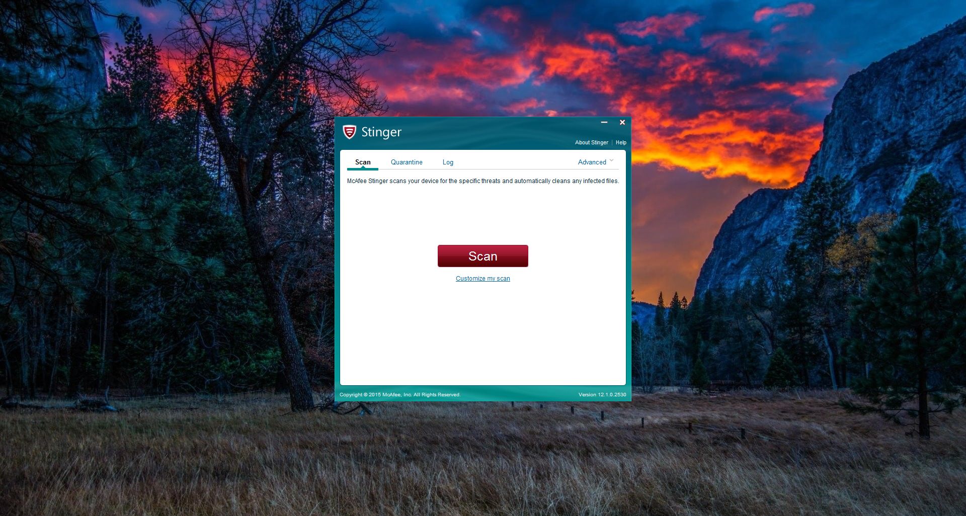 Mcafee stinger discount