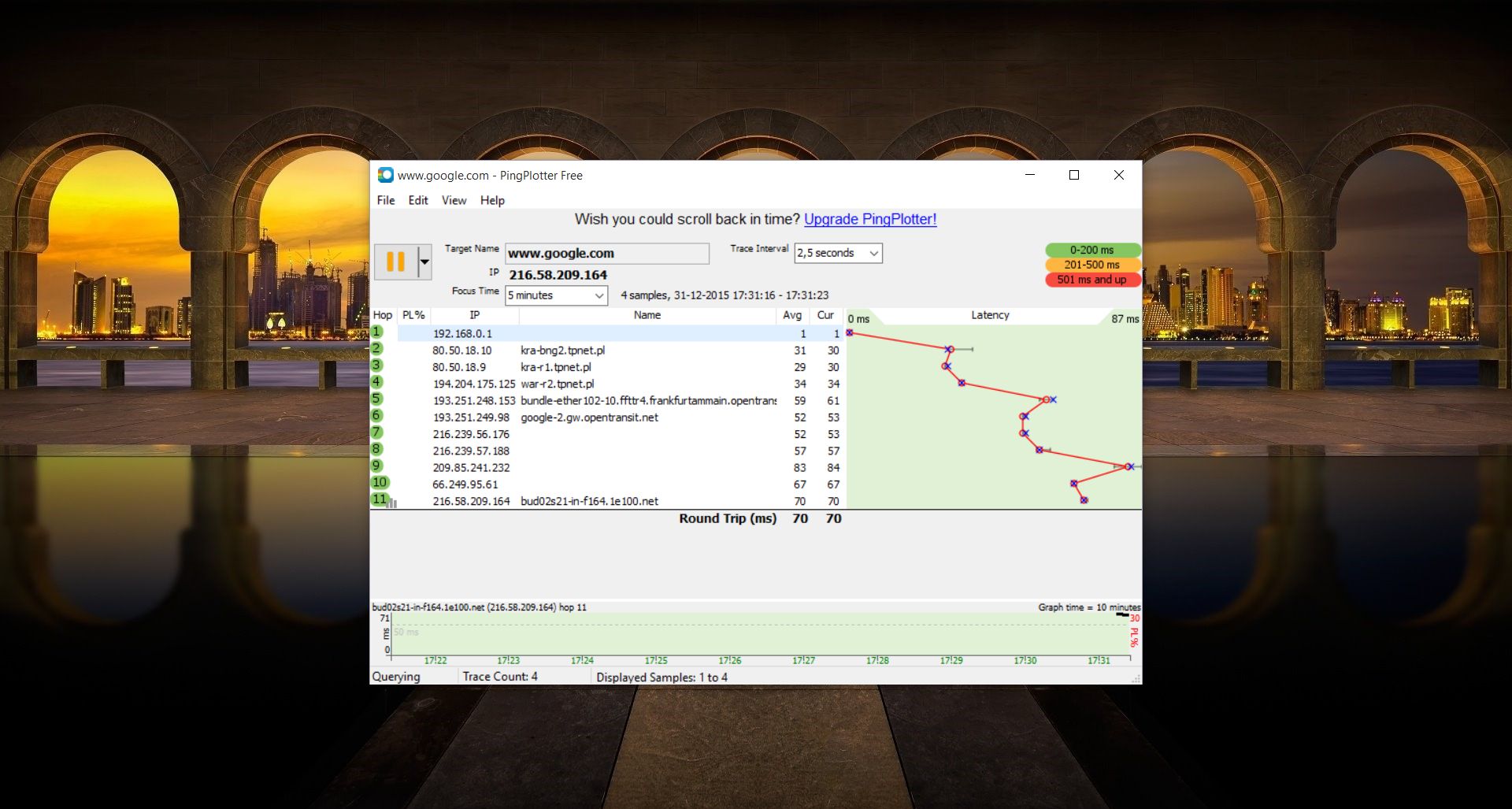 for windows download PingPlotter Pro 5.24.3.8913