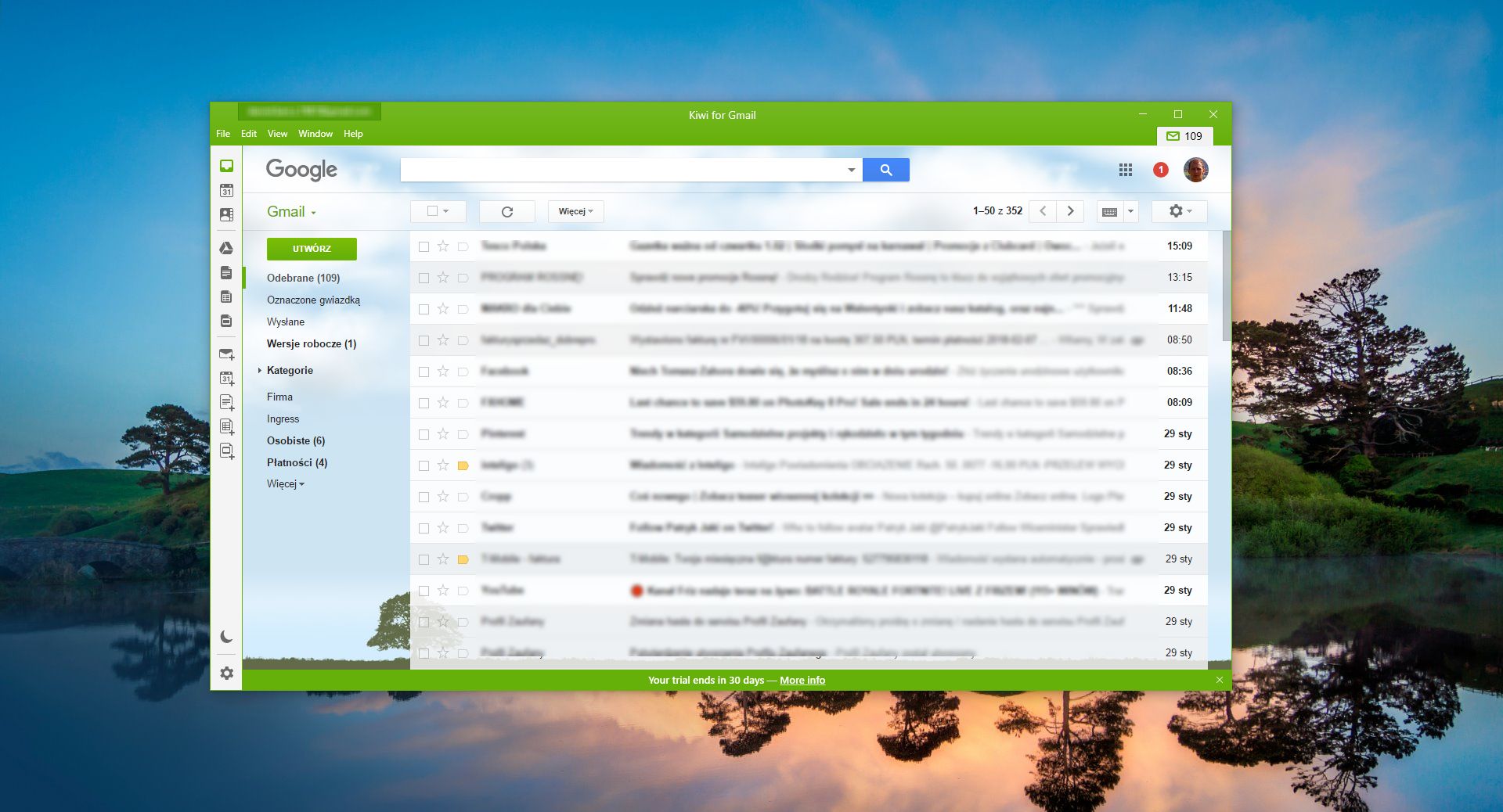 kiwi for gmail vs mailplane