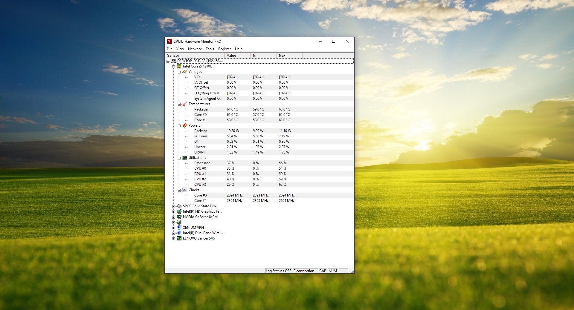 for windows download HWMonitor Pro 1.52