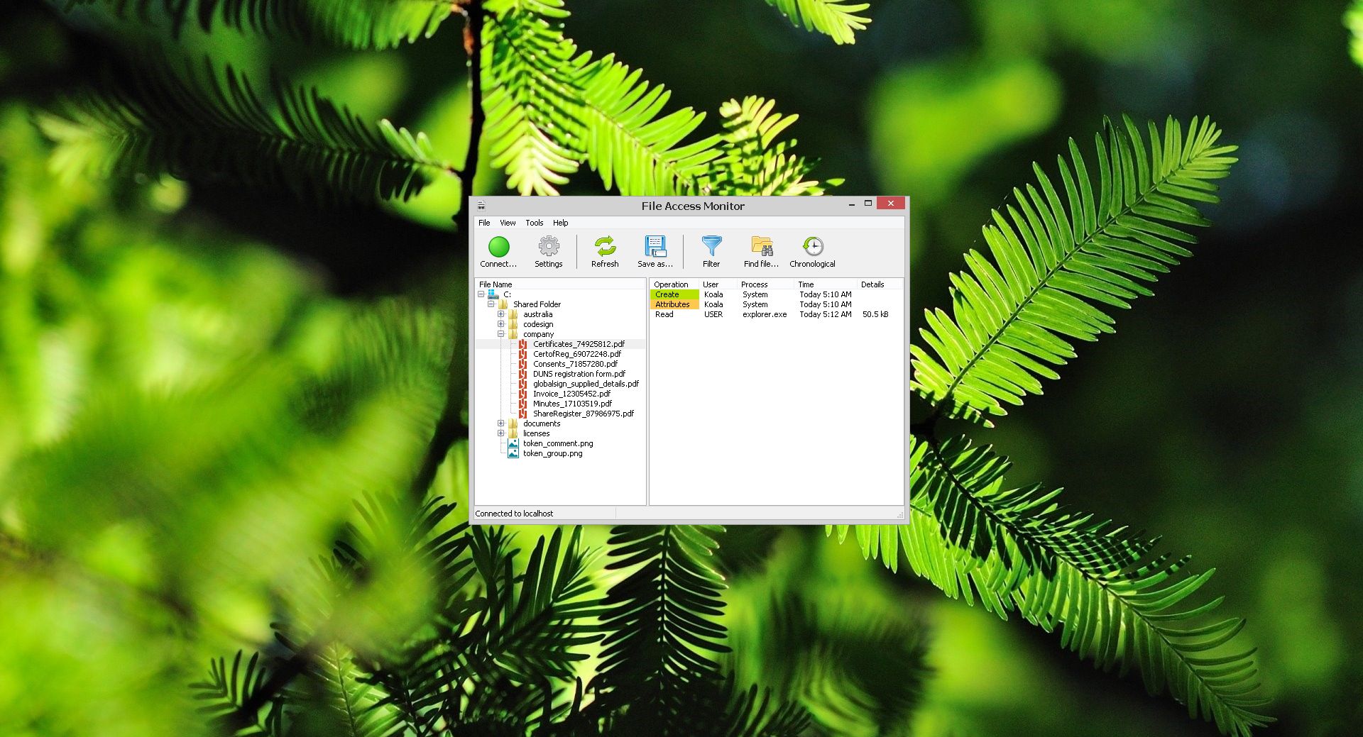 File Access Monitor 1.0.2 dobreprogramy