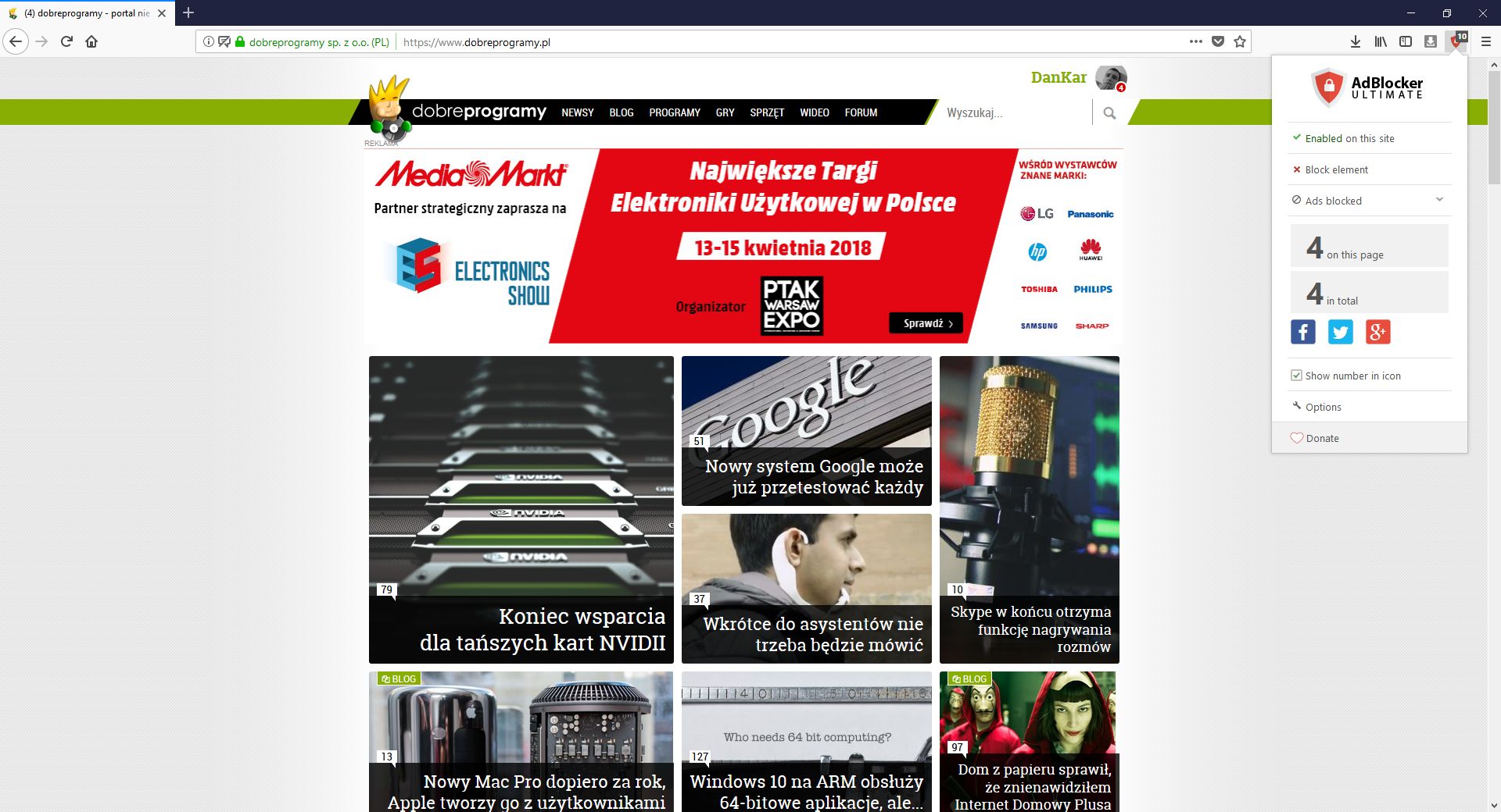 adblocker ultimate firefox