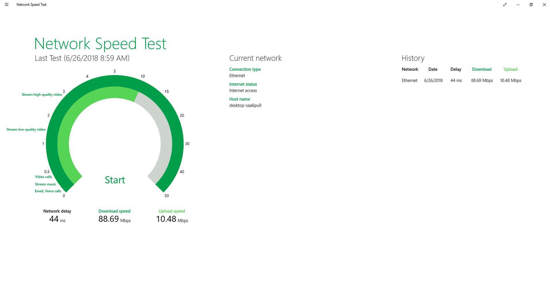 Network Speed Test dobreprogramy