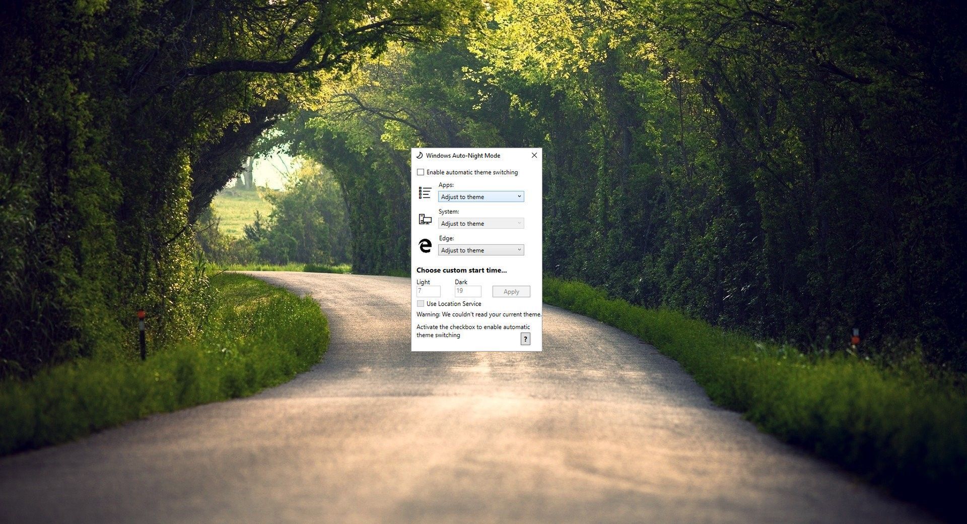 Windows 10 AutoNightMode 3.0 dobreprogramy
