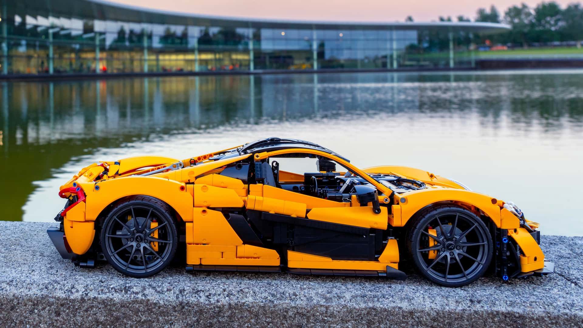 Lego unveils 1:8 scale McLaren P1 with 3,893 bricks