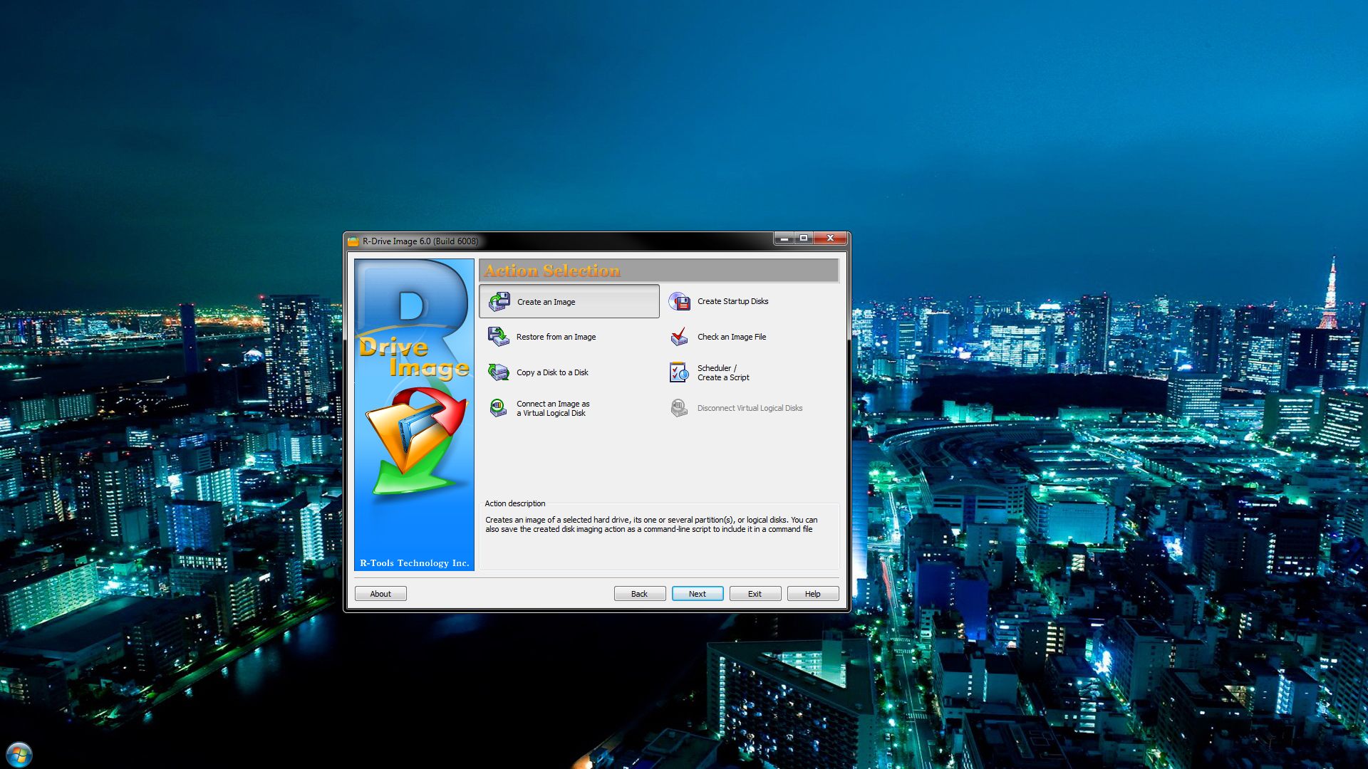 download the new R-Drive Image 7.1.7110