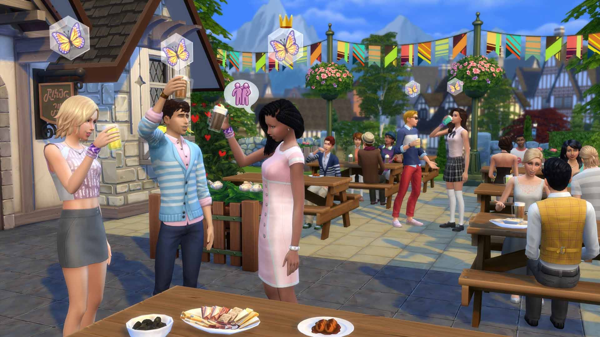 The Sims 4 Spotkajmy Się Miasto The Sims 4: Spotkajmy się - dobreprogramy