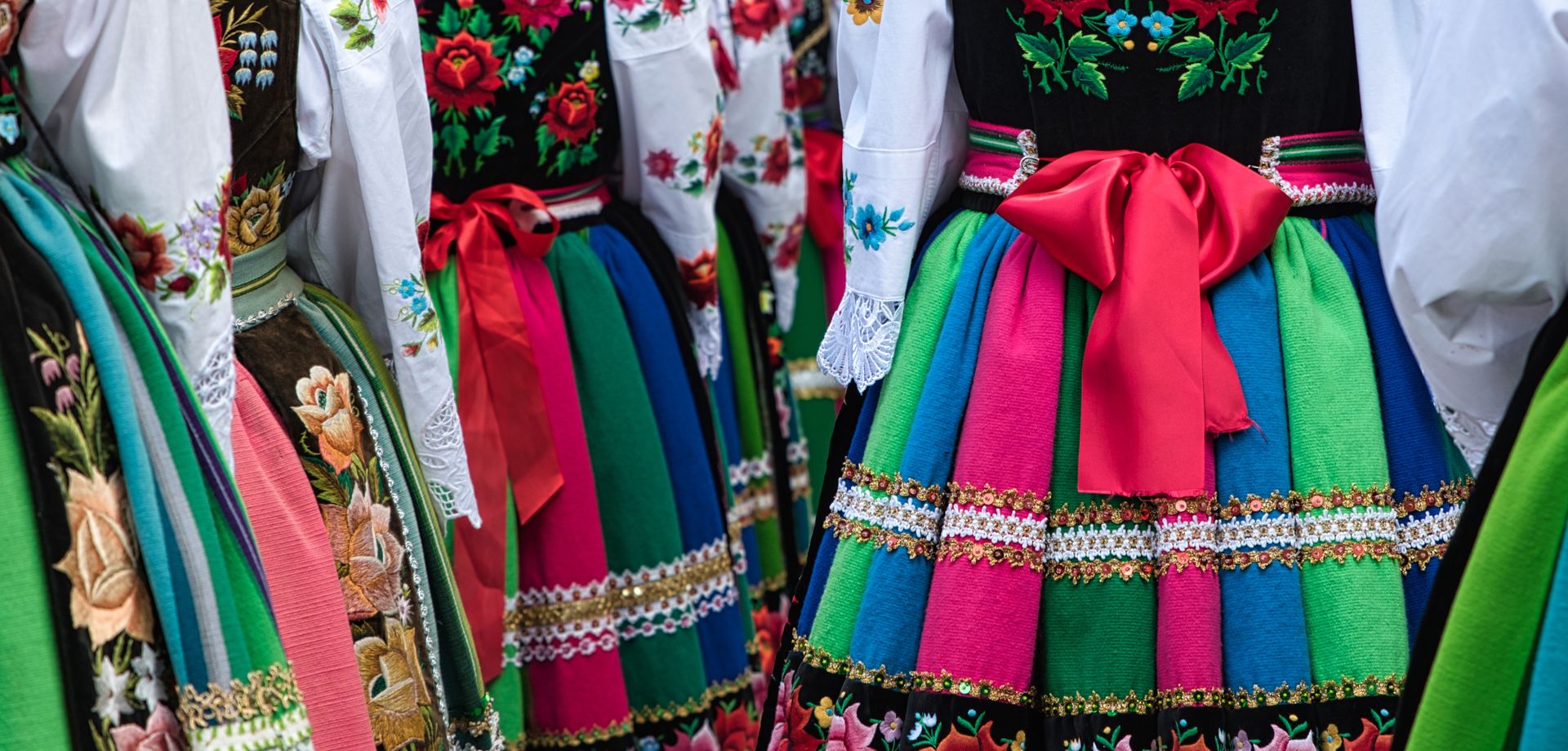 Łowicki strój ludowy 