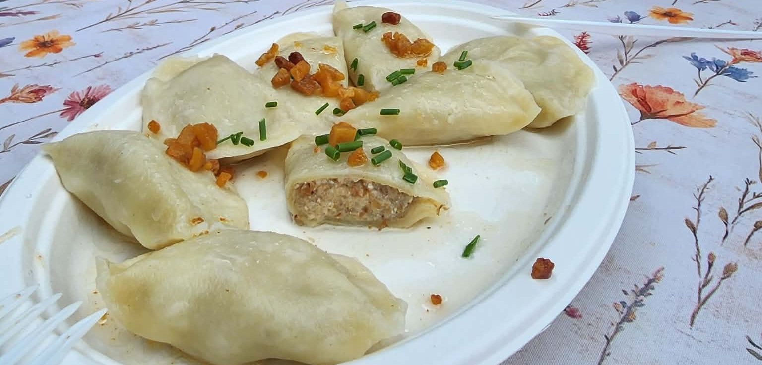 Przystanek Florianka poleca pierogi z serem i kaszą gryczaną