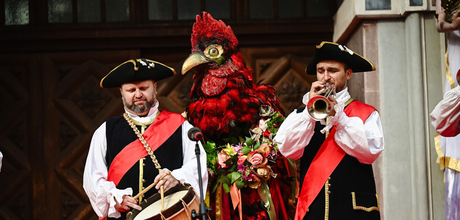 Podczas Jarmarku odbywa się wiele pokazów i przedstawień