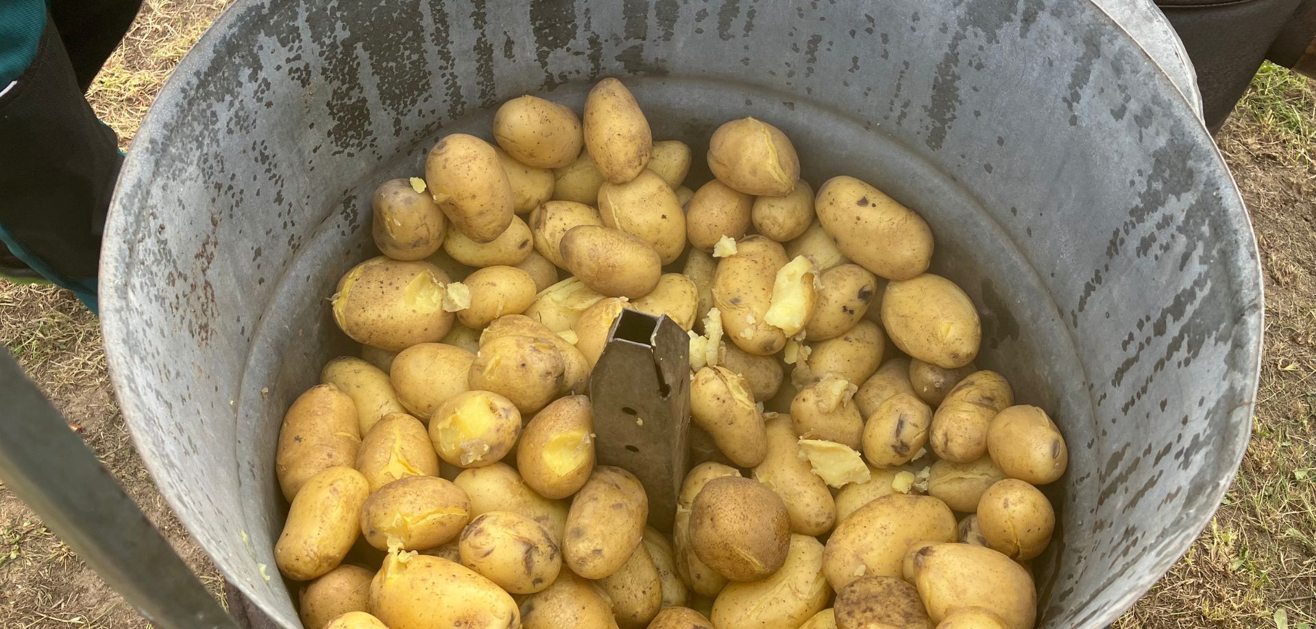 Pyry z parownika na festiwalu w Szreniawie