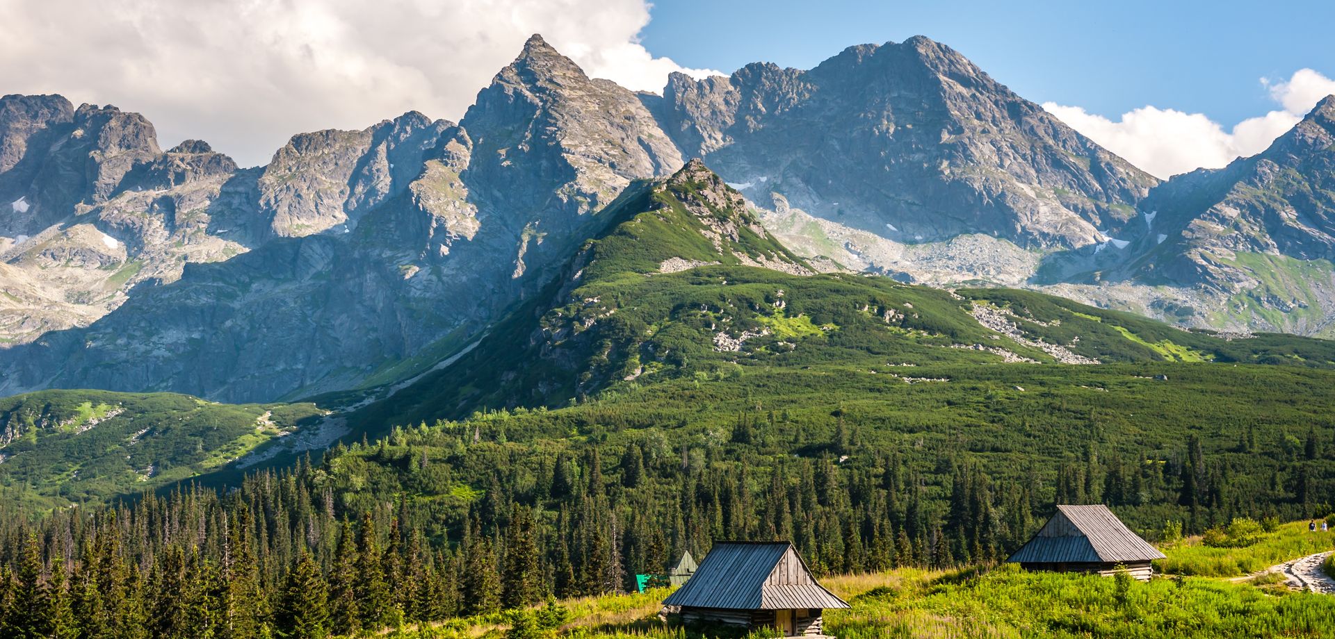 Tatry, najwyższe pasmo w łańcuchu Karpat