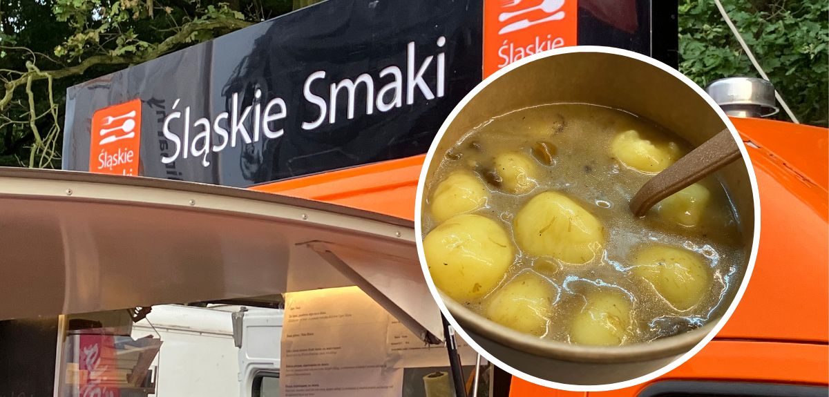 Food truck Śląskie Smaki na festiwalu w Katowicach