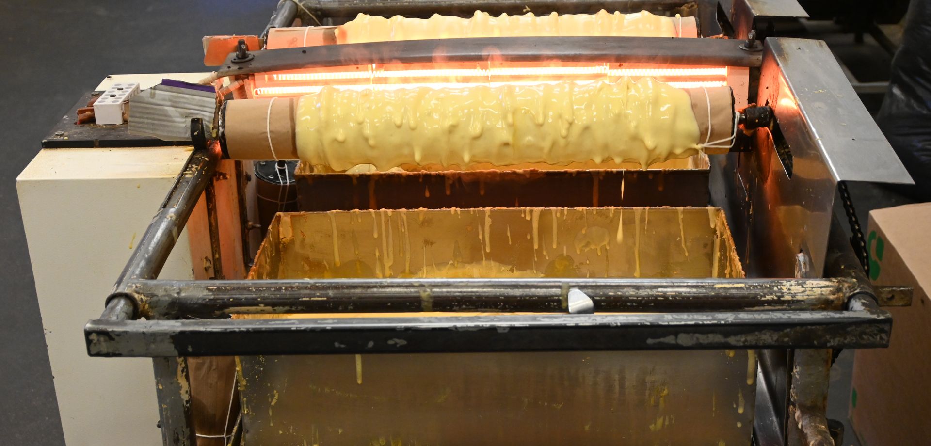 Sękacz formuje się na dużym wałku