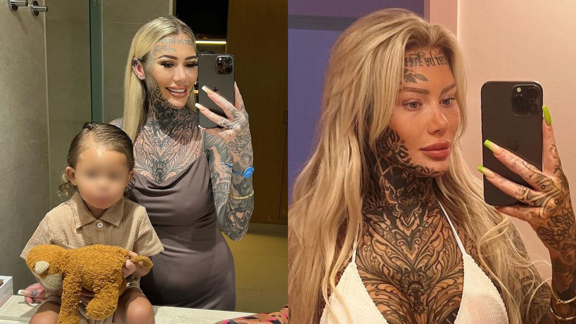 Britain's most tattooed mom has spent a fortune and is planning more