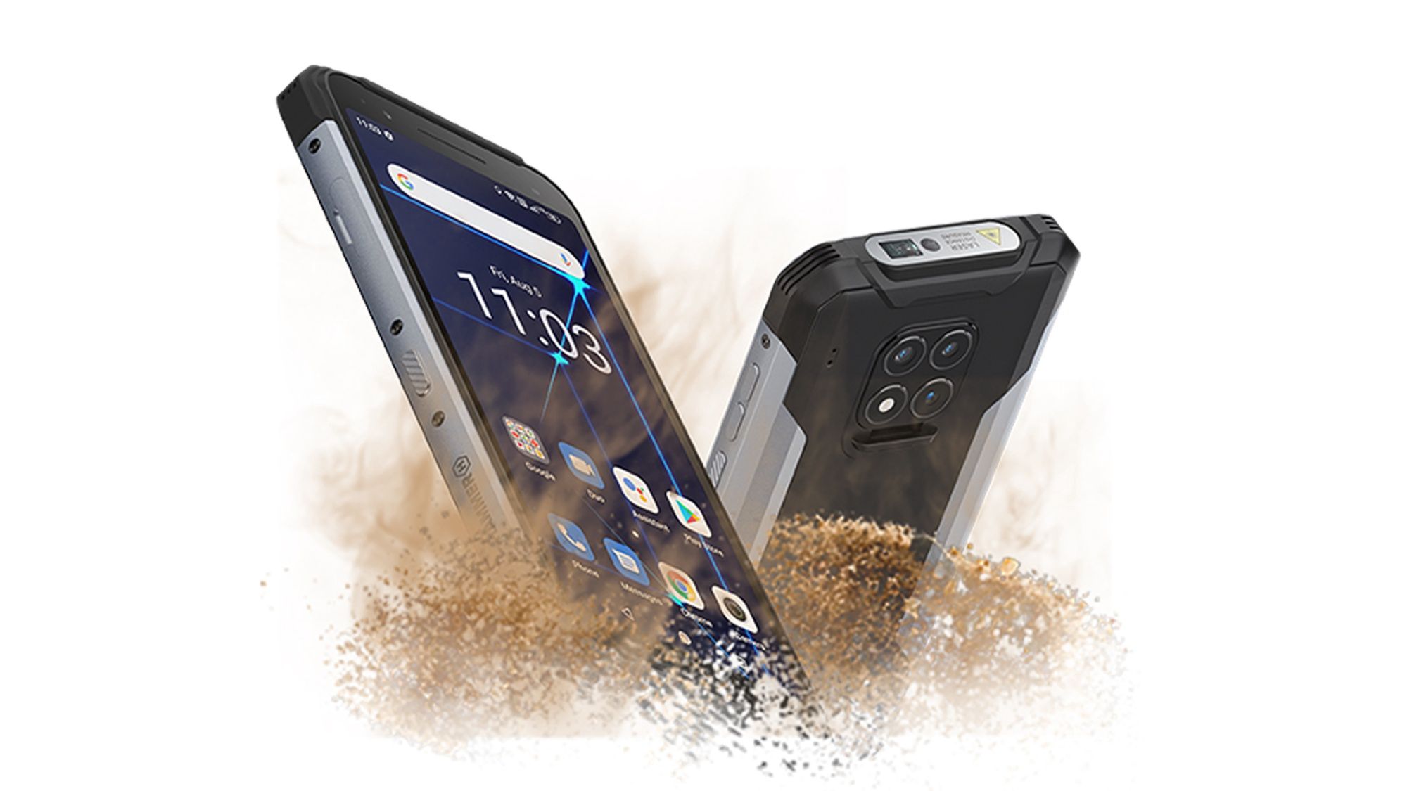 Hammer Construction zadziwia. Smartfon z dalmierzem laserowym