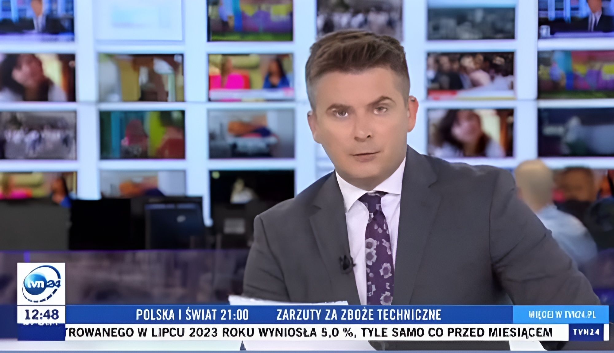 Nie zamierzał udawać. Dziennikarz TVN24 kpił z Morawieckiego w ...