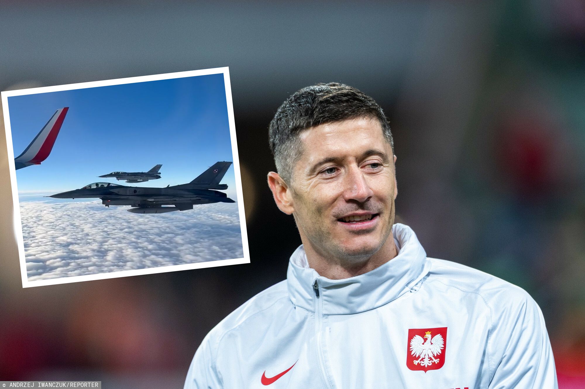 Burza po eskorcie piłkarzy przez F-16. Gen. Rajchel: Nietrafiony zabieg ...