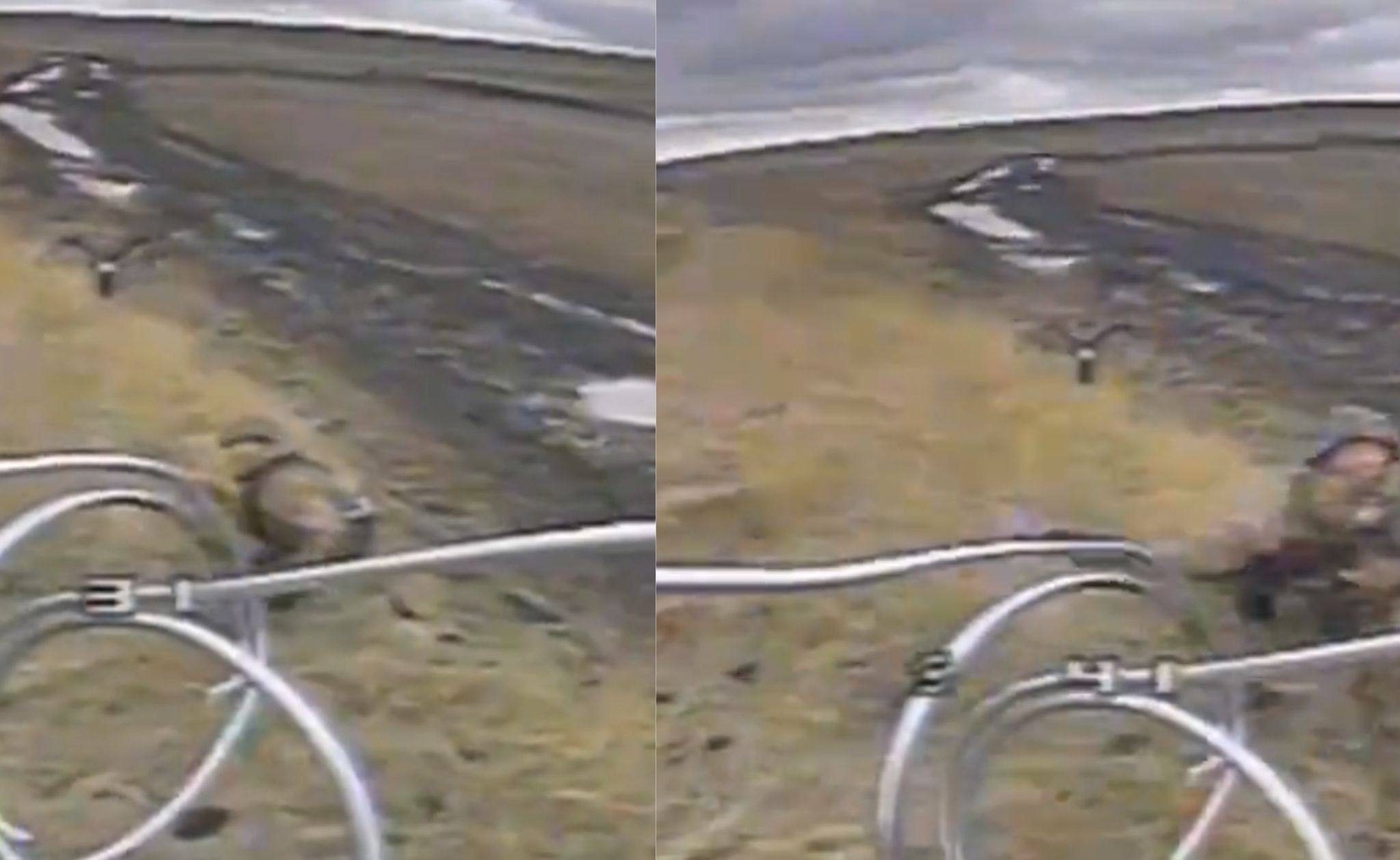 Stick vs. drone Ukrainian footage shows desperate Russian tactics