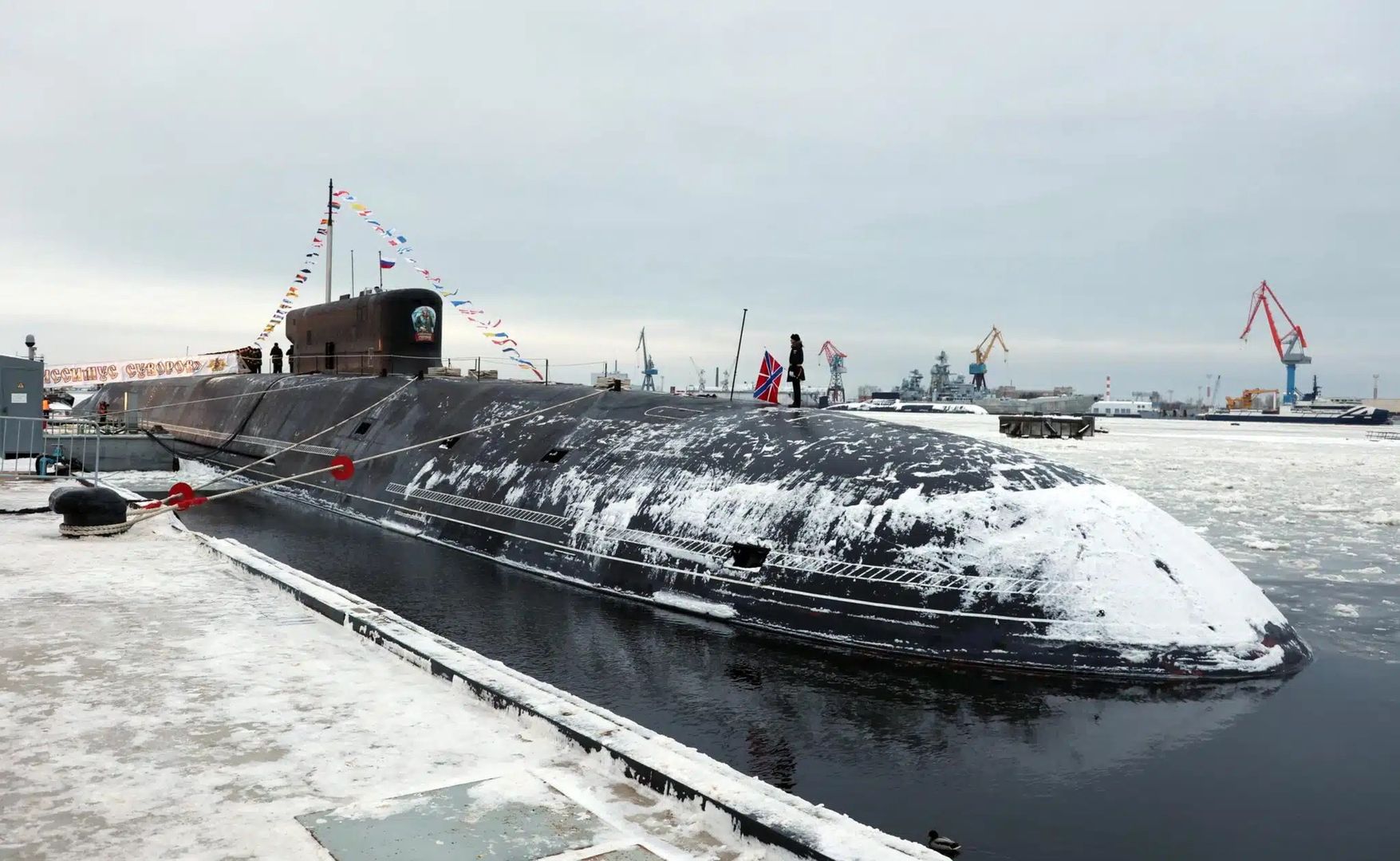 K-553 Generalissimus Suvorov: Russia sent powerful submarine