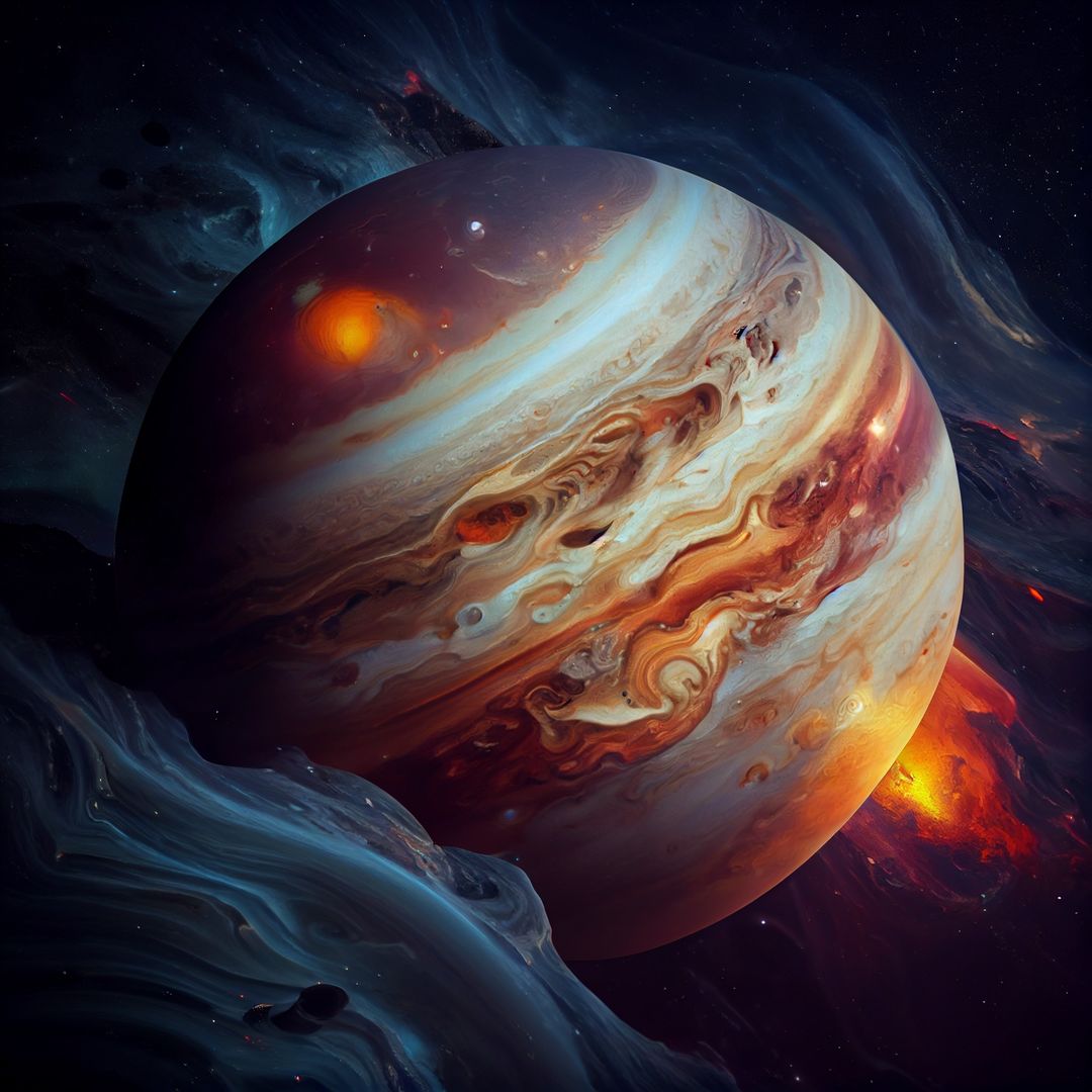 Gazowy Olbrzym Największa Planeta W Układzie Słonecznym Gazowy olbrzym. Król planet pod lupą