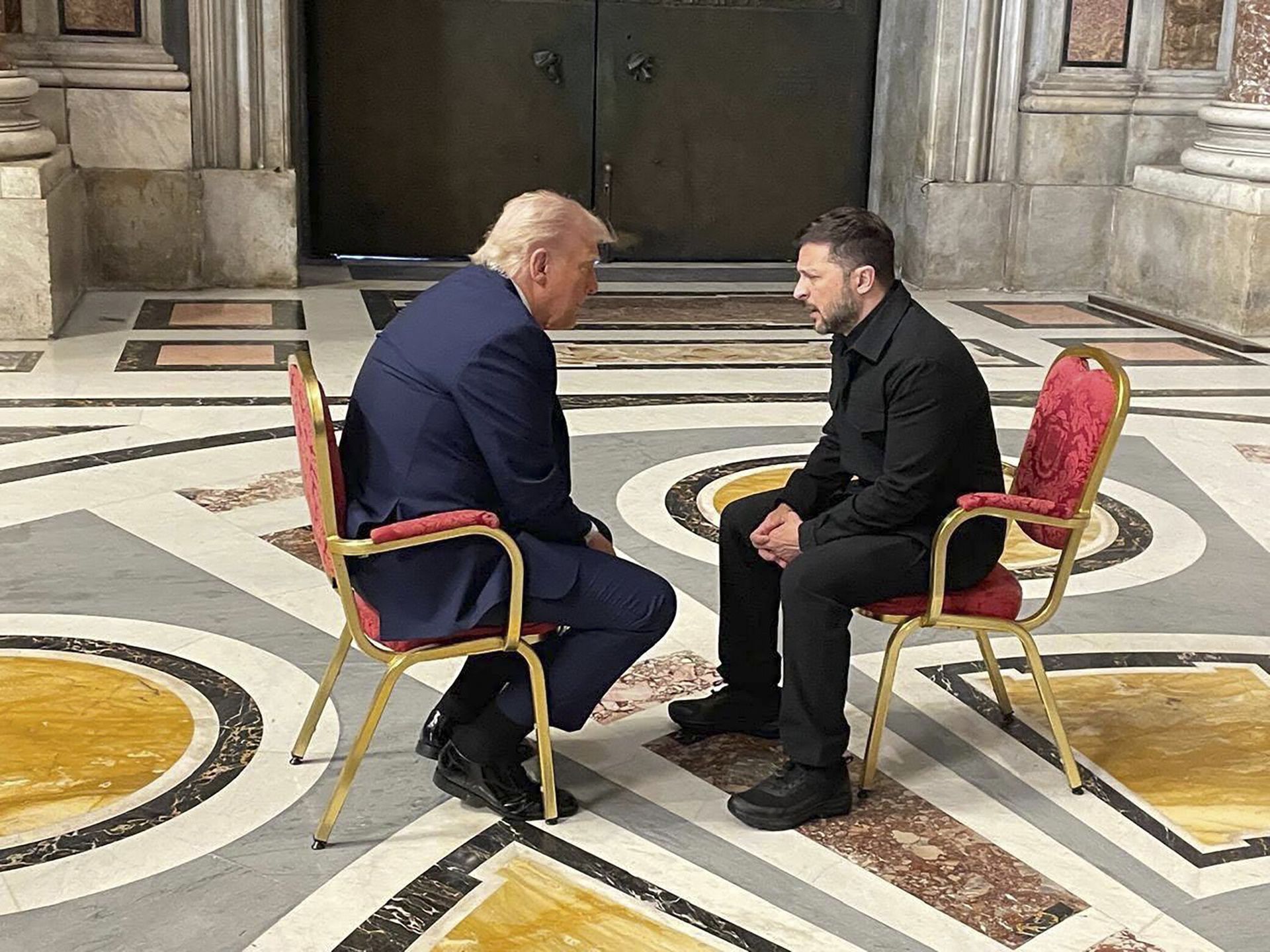 Mystery meeting zelensky and trump s vatican exchange decoded