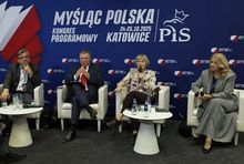 Dyskusja o mediach publicznych na konwencji PiS, fot. youtube