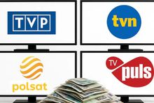 Logotypy głównych telewizji