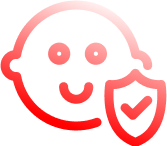 cyfrowi bezpieczni ikona