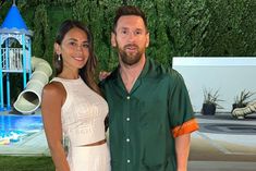 Lionel Messi z żoną