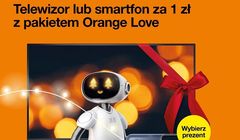 Orange zapowiada "święta pełne niespodzianek i prezentów". Smartfon lub telewizor za złotówkę