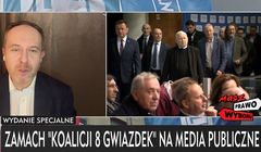 TVP Info z „paskiem” na czarno. Alarmuje o zamachu na media publiczne