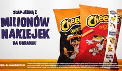 Naklejki na ubrania w promocji chrupek Cheetos (wideo)