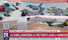 Drony nad Polską przykuły widzów do kanałów informacyjnych. Republika i TVN24 przed głównymi stacjami