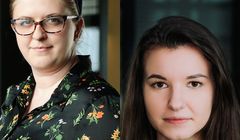 Katarzyna Bąba i Dominika Gajewska w Labcon