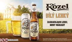 Biały kozioł w reklamie piwa