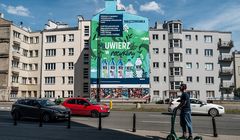 Nałęczowianka odsłoniła mural pochłaniający zanieczyszczenia