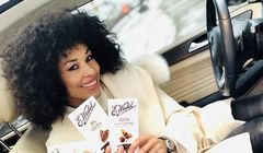 Sesja zdjęciowa z Omeną Mensah nagrodą w konkursie E. Wedel