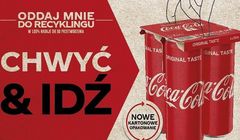 Coca-Cola rezygnuje z folii w wielopakach puszek
