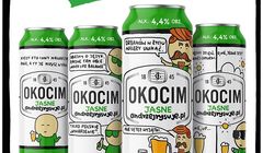 Piwo Okocim w puszkach z grafikami od Andrzej Rysuje