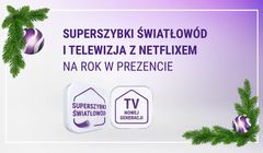 Święta w Play, czyli światłowód i telewizja z Netfliksem na rok w prezencie