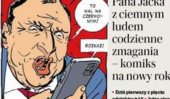„Gazeta Wyborcza” z komiksem wyśmiewającym Jacka Kurskiego