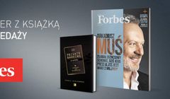 Czerwcowy numer Forbes z książką „Private banking po polsku” autorstwa Pawła Zielewskiego