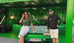 Samochód w barwach piwa Lech. KER: to wywołuje niebezpieczne skojarzenia