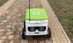 Żabka wykorzystała robota do dostawy zakupów