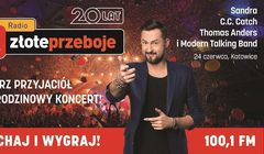 Złote Przeboje z konkursem „Drużyna Prokopa”, w którym można wygrać bilety na urodzinowy koncert rozgłośni