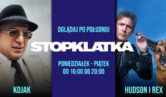Nowa kampania reklamowa Stopklatki. Stacja promuje seriale "Kojak" i "Hudson i Rex"