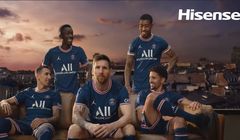 Gwiazdy Paris Saint-Germain reklamują sprzęt Hisense